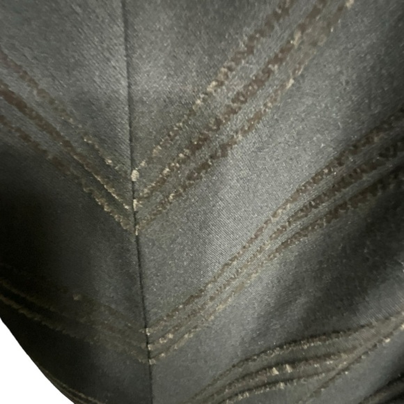 Free People Black Velvet Striped Skater Dress - Picture 7 of 10